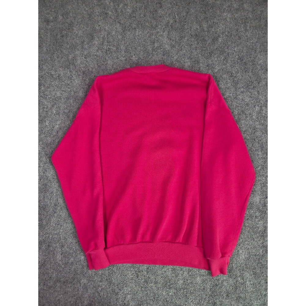 Vintage 90s Looney Tunes Sylvester the Cat Sweatshirt XL Pink Jerzees USA Made - Picture 13 of 13